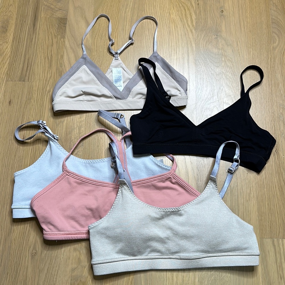 Ivivva by Lululemon Bra Lot of 5 Girls Size 12 (Size 10)